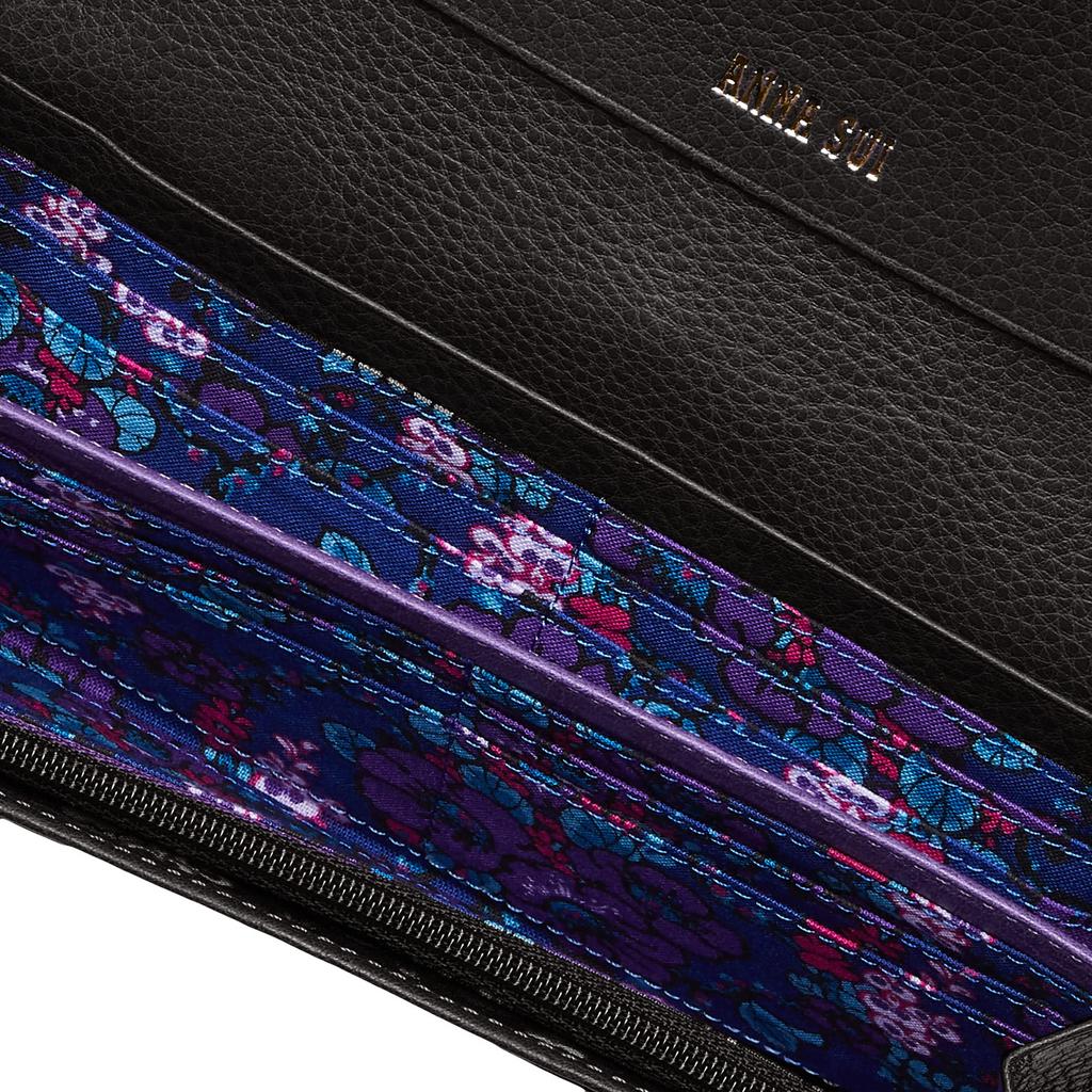 Кошелек с длинной застежкой Serpent Black F [ANNA SUI] [ANNA SUI] женский