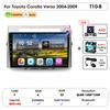 For Toyota Corolla Verso 2004 - 2009 HiFi Stereo 9 Inch Car Radio GPS Navigation Multimedia Video Player Wireless Carplay Android Auto Plug-and-Pla