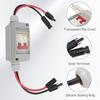 Metal PV Disconnect Switch 2 Pole Miniature Circuit Breaker Disconnect Switch  For Solar PV Homes