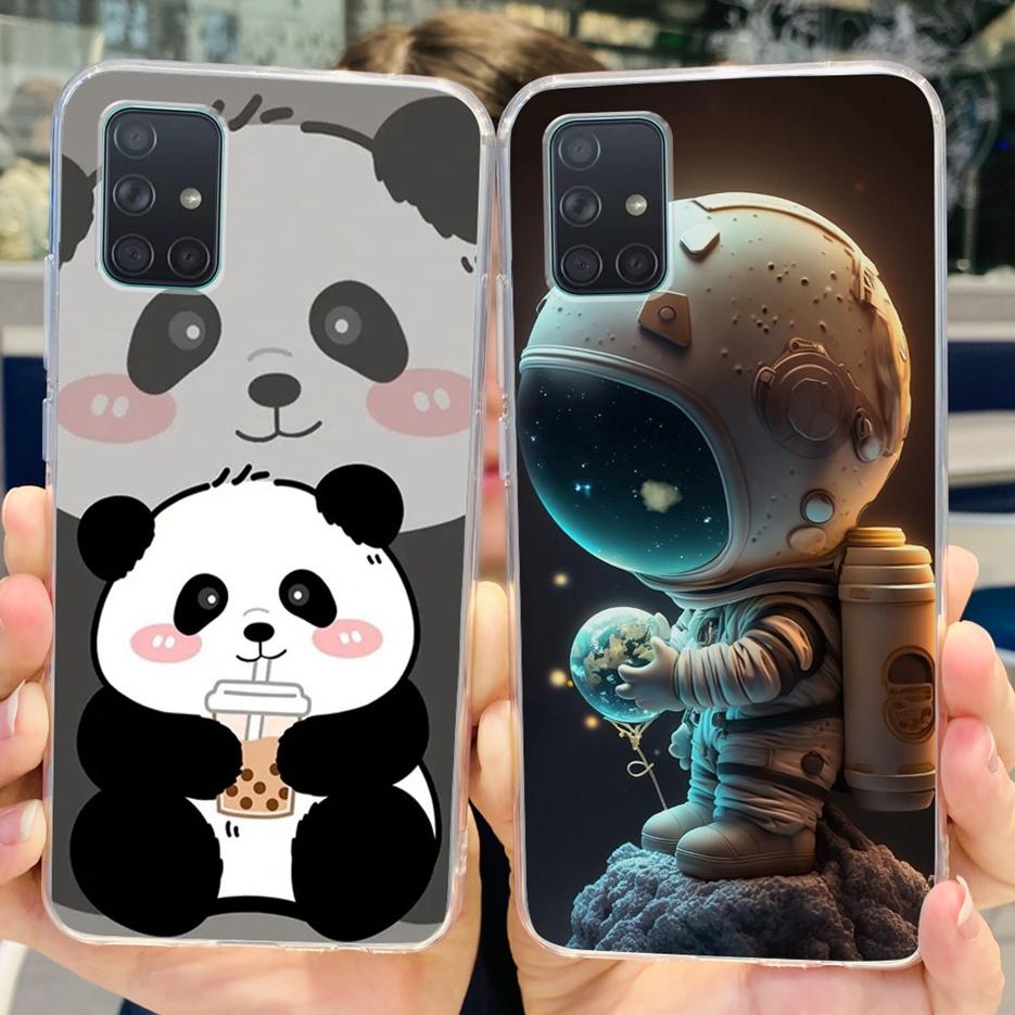 For Samsung Galaxy A31 A41 A51 A71 Case Cute Fashion Painted Cover Soft TPU Phone Case For Samsung A31 A41 Galaxy A51 A71 Bumper