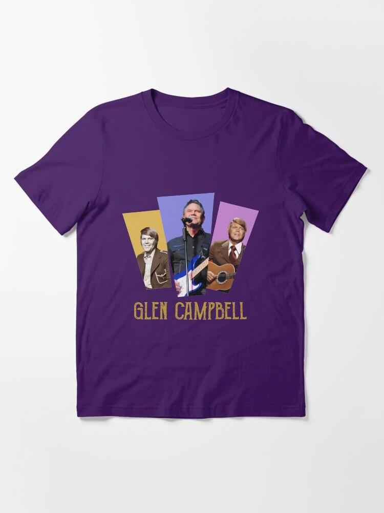 Glen Campbell Glen Campbell- Live Love Laugh Essential T-Shirt