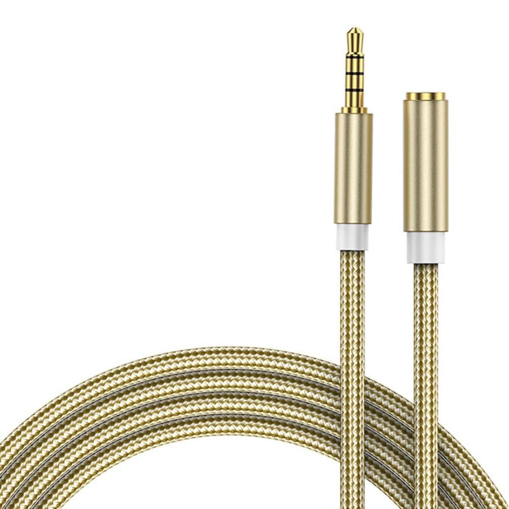 3.5mm Speaker Extender Cord AUX Cable Headphone Cord Data Connection Cable Audio Extension Cable