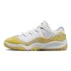 Детские кроссовки Air Jordan 11 Retro Low PS Yellow Snakeskin White Tour-Yellow Sail 580522-107