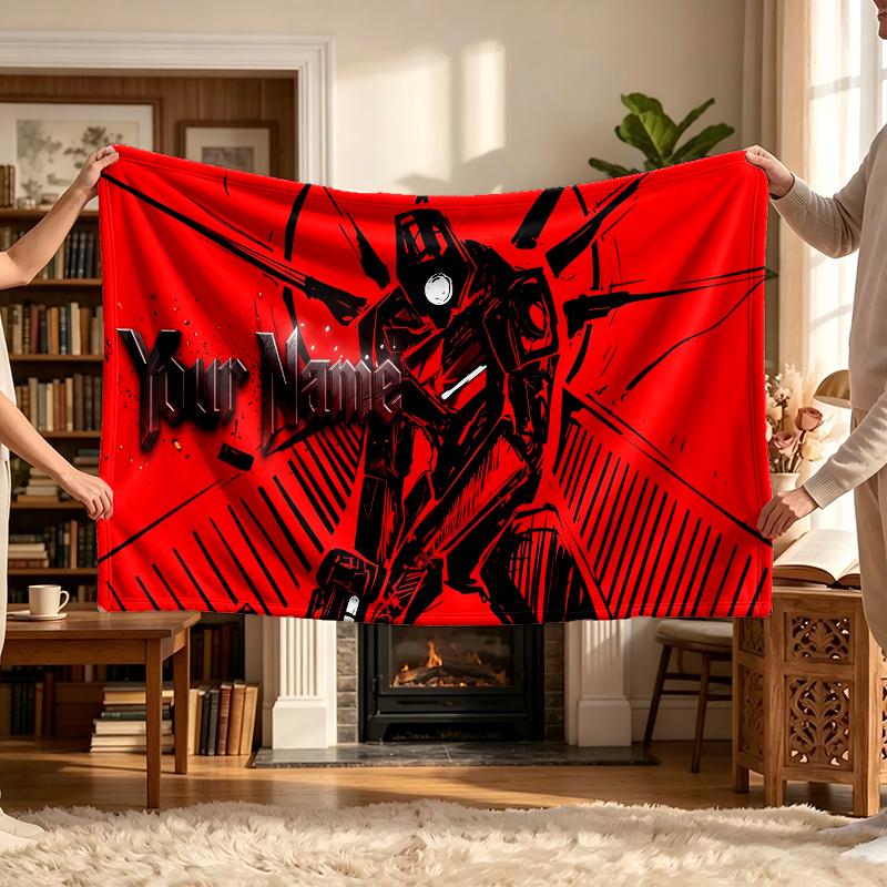 Ultrakill (1) Personalized Name Blanket Soft Cozy Gift for Sofa Bed Couch Home Decoration