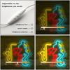 Jazz Live Neon Sign Light Saxophone Musical Instrument Led Neon Light for Bedroom Music Hall Recording Studio Instrument Shop