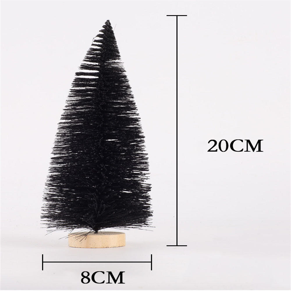 15/25cm Mini Christmas Tree Fake Pine Trees DIY Photo Prop for Home Decoration 2025 New Year Gift DIY Craft Desktop Xmas Decor