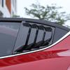 Для Mazda 3 Хэтчбек Седан Задняя треугольная оконная жалюзи Вентиляционная крышка Затворная отделка Рамка Автоаксессуары
