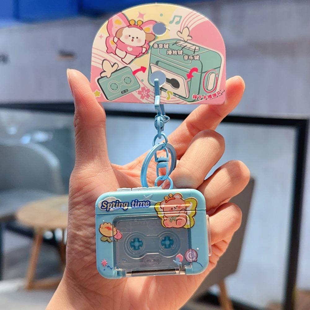 Может записывать музыку Брелок Держатель Музыкальный инструмент Игрушка Винтажное украшение для дома