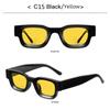 Retro Square Frame Small Punk Shades Women Sunglasses Men Sun Glasses Polarized Sunglasses