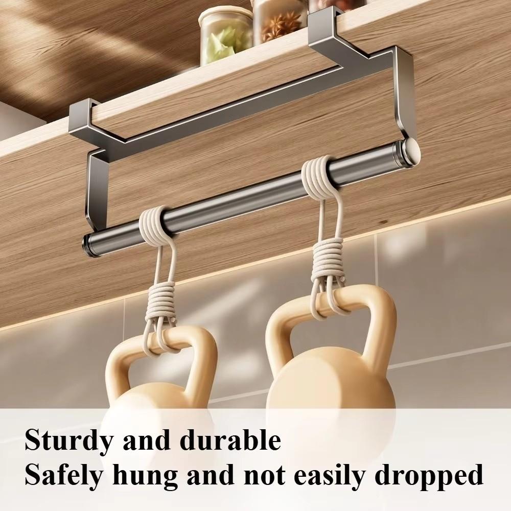 No Drill Under Cabinet Paper Towel Holder Plastic Paper Towel Rack Roll Paper Holder  Apartment