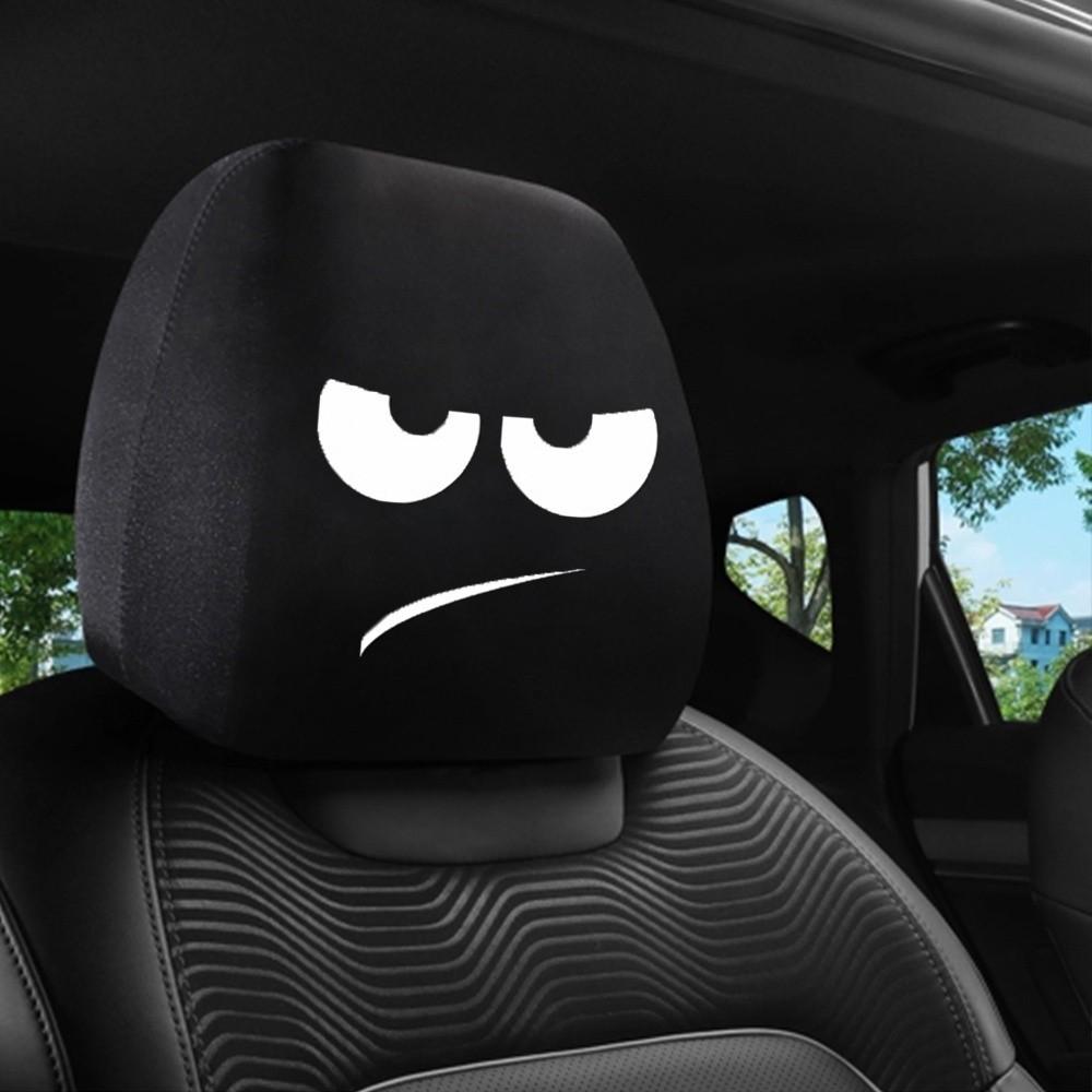 Breathable Car Headrest Cover Universal Car Seat Headrest Car Seat Cover Auto Interior Accessories