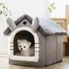 Plus Velvet Warm House Kitten Closed Cat Kennel Cat Bed Puppy Nest Pet Bed