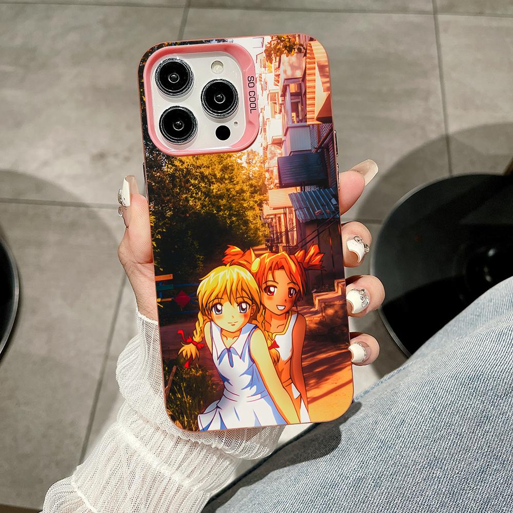 Everlasting Summer Alisa Pink Translucent Mobile Phone Case for iPhone 17 16 15 14 13 12 11 X XR XS Air Pro Max Plus Cover