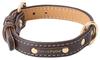 Petio Porta Classic Мягкий Кожаный Ошейник для Собаки Коричневый, 24 мм,