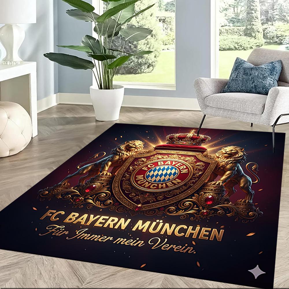 Квадратные ковры Champion Fc Bayern München — отличный выбор для гостиных, спален, домашнего декора и в качестве подарков.