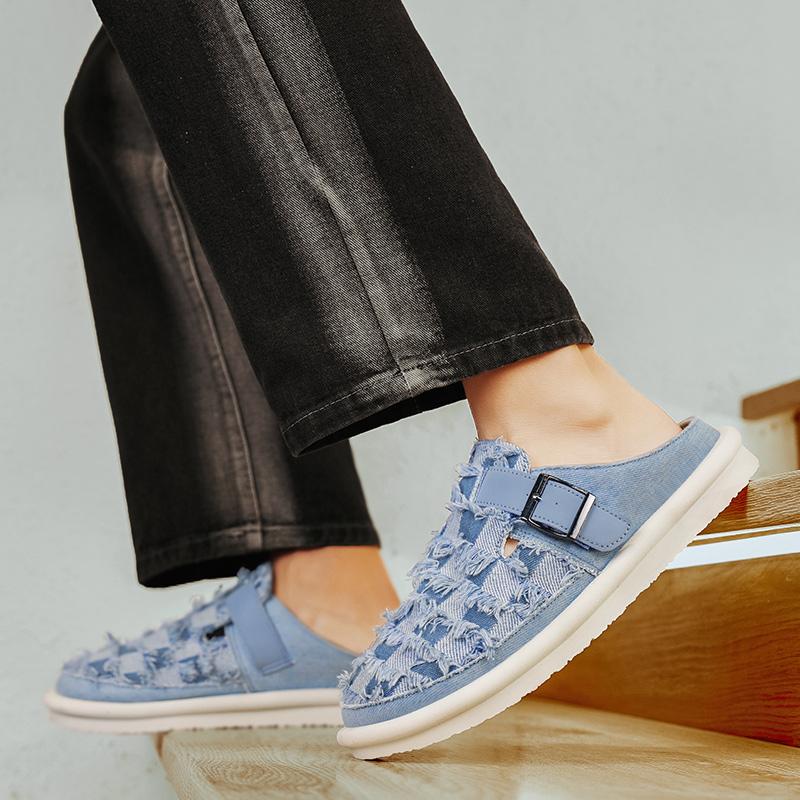 Мужские Модные Повседневные Шлепанцы Летние Уличные Дышащие Обувь для Ходьбы Внутренние Легкие Мягкие С одной Ремешком Домашние Туфли Новые