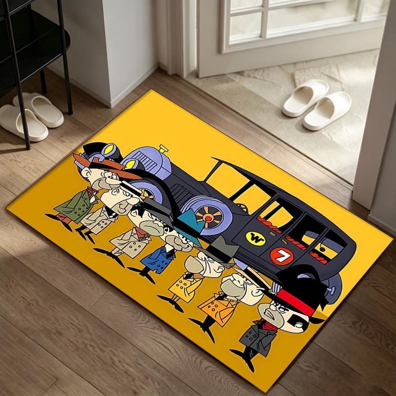 Wacky Races  A rug suitable for office chair areas living rooms and computer desks perfect for home offices and an ideal holiday gift