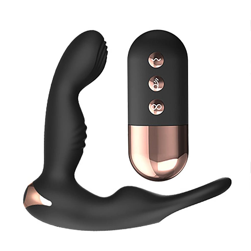 Anal Vibrator 10 Types of Frequency Vibration Vibrator for Men 3 Types of Rocking Motion Anal Vibrator Prostate for Men Beginner Long Frequency Strong