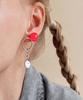 Серьги Bonbeau Smile Circle из серебра 925 пробы, висячие серьги-кольца с улыбкой