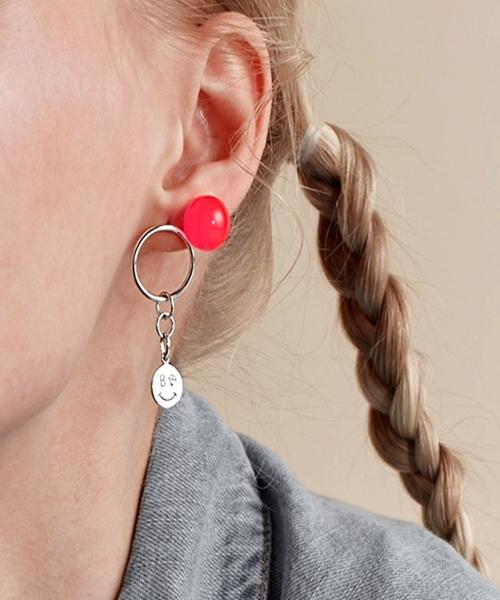 Серьги Bonbeau Smile Circle из серебра 925 пробы, висячие серьги-кольца с улыбкой