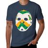 Vintage Goalie Mask  Minnesota North Stars Tshirt Plus Size Summer Short Sleeve Tshirt