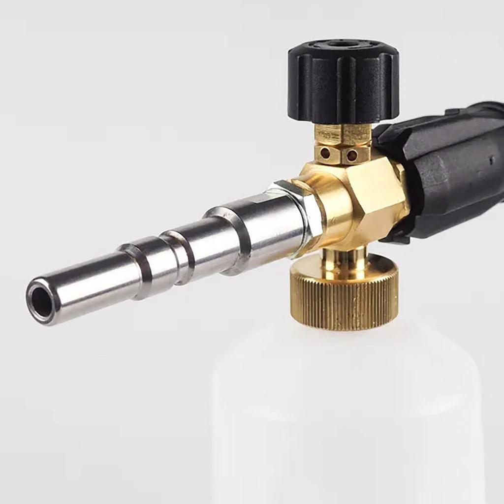 1л мойка высокого давления PA пенный горшок для мойки автомобиля снежинка пенный распылитель насадка