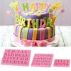 Creative Silicone Number Alphabet Cake Mold Diy Fondant Cake Making Mold for Chocolate Sugar Soap