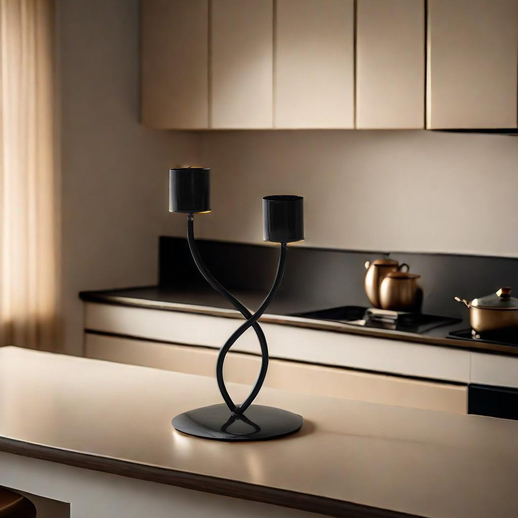 Candle Holders Modern Metal Candlestick Wedding Candle Stand Exquisite Desktop Party Decor for Home Office Decor