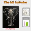 Величественное Слоновое Жемчужное Живопись 5D DIY Жемчужное Каменное Искусство Алмазная Живопись Набор для Взрослых/Новичков Идеи для Подарков Современное Настенное Домашнее Украшение Поделка