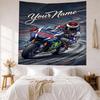Jorge Lorenzo Custom Your Name Wall Decor Tapestry Art For Pet Memorial Birthdaywedding Party Backdrop Family Gift