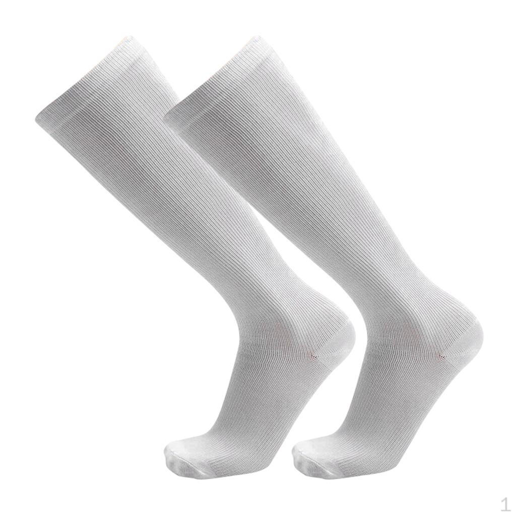 1 Pair Men Athletic Compression Socks Support Stockings Sleeve Ankle Care