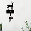 1 pc Metal Deer Hook for Cups, Keys, Bags, Wall Mounted, Modern Home Decor, Entryway, Bedroom, Bathroom