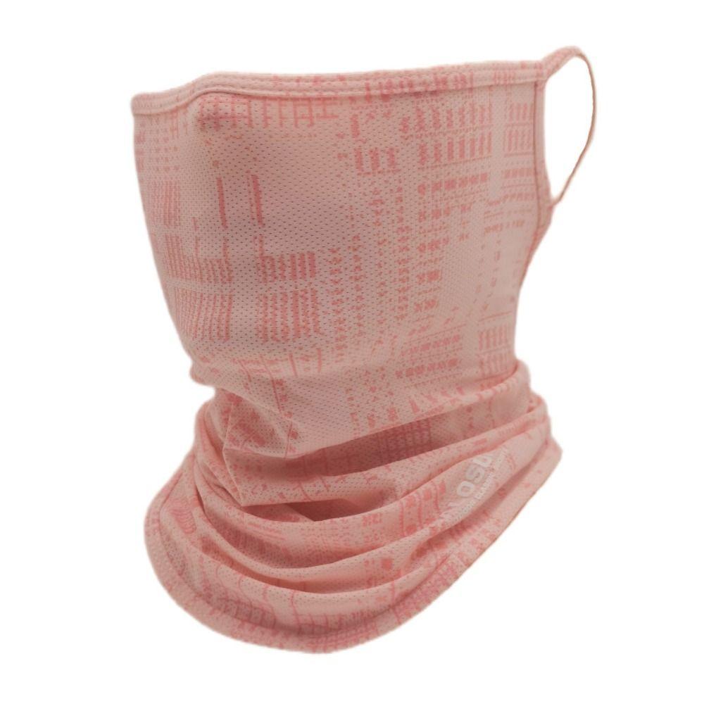 Ice Silk Cycling Face Mask Nylon Fishing Sports Half Mask Fashion Cool Bandana Summer