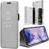 Case for Xiaomi Mi 11 Lite 5G NE Silver Full Protection Anti-Scratch Mirror Effect Clear View