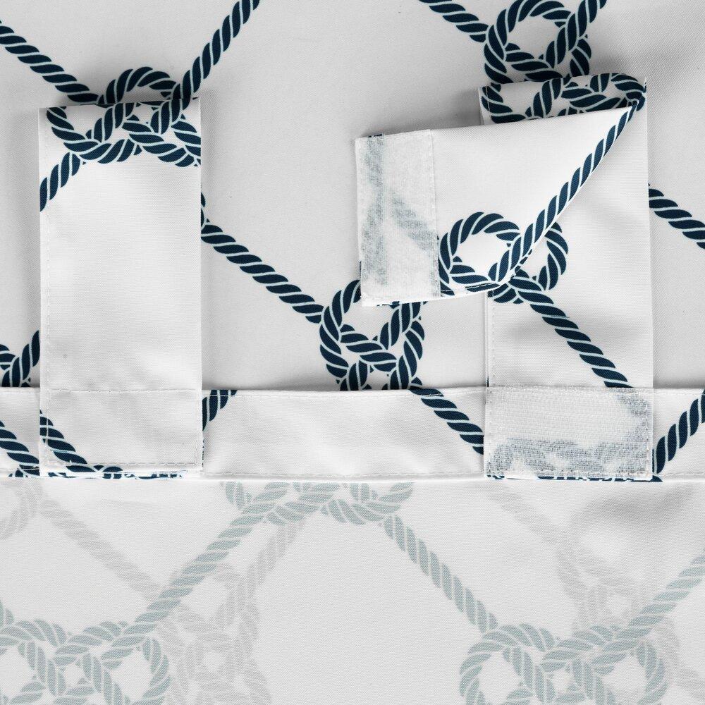Garden Curtain 155X200 White Knot