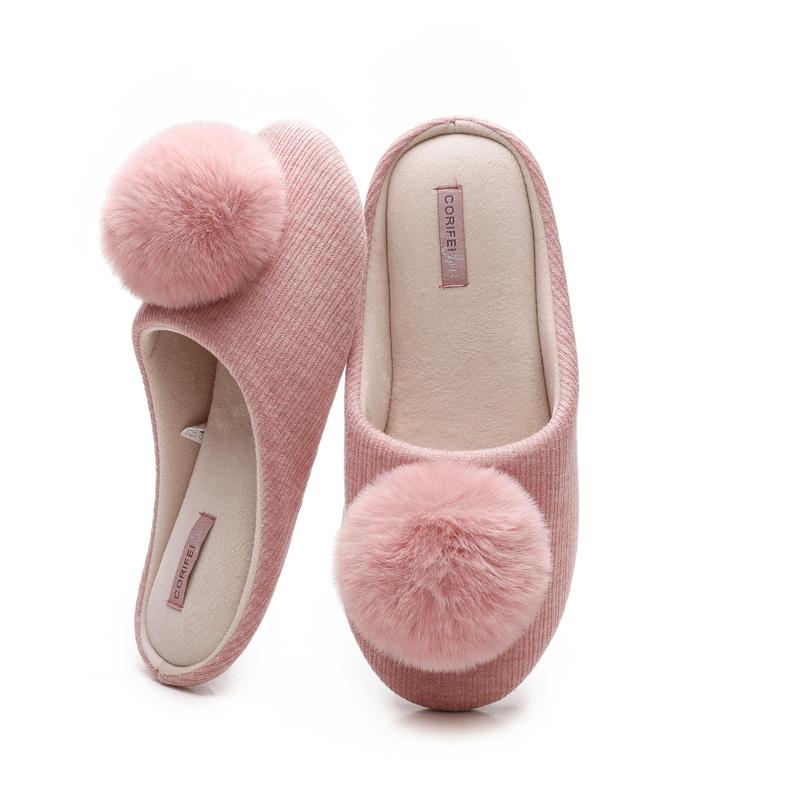 Goosecret Women Fashion Flat Slides Memory Foam Casual House Shoes Female Lightweight Comfort Slippers Soft Bottom Warm Slippers