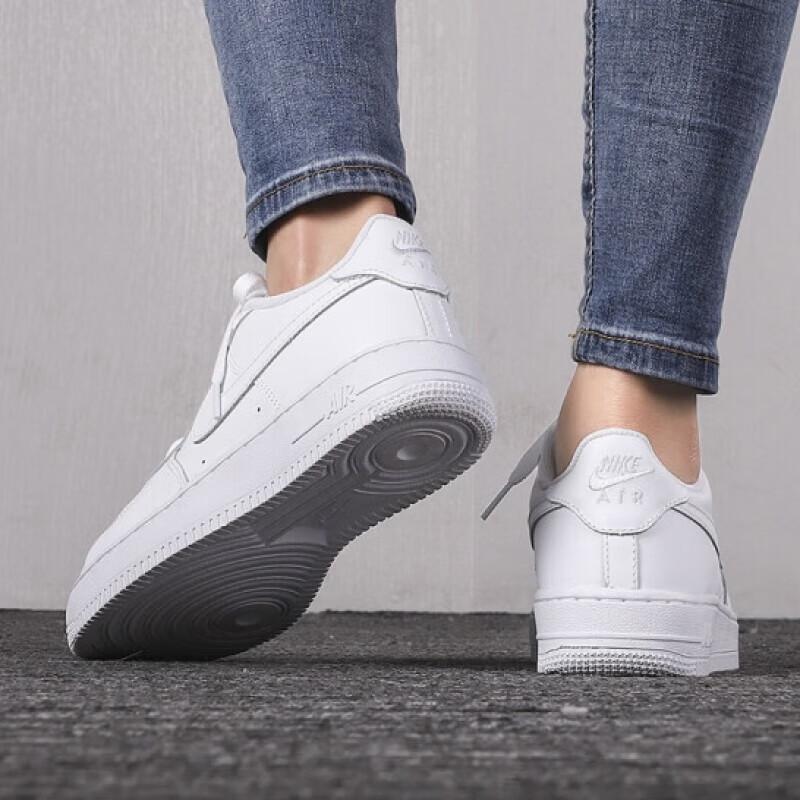 Nike Кроссовки Air Force 1 Low Swoosh Pack All-Star Белые 2018 GS 314192-117