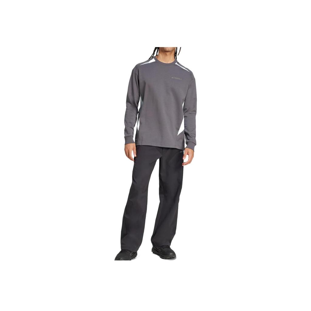 Adidas Серия Adventure Wardrobe, удобные, прочные, ветрозащитные, дышащие, однотонные, повседневные брюки, мужские, черные, JD3552