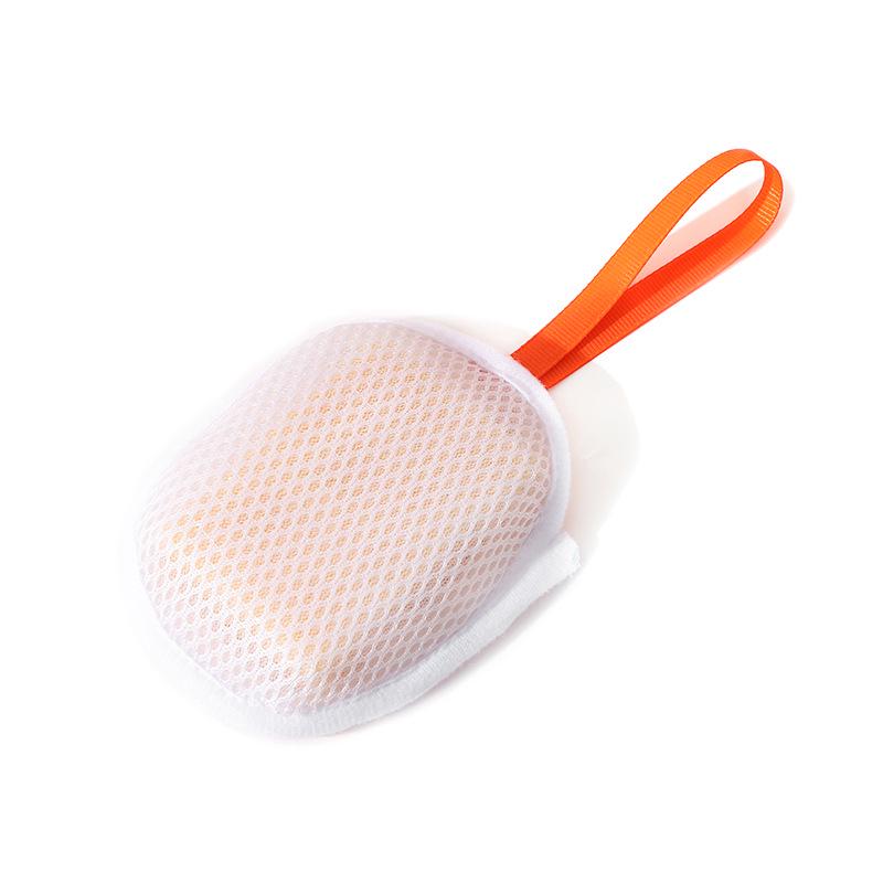 Двусторонняя отшелушивающая сетка для мыла и мочалка