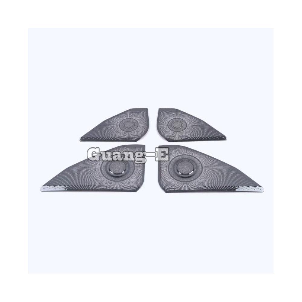 Door Stainless Steel ide Audio Speak Trumpet Sound Ring Circle Trim Frame For VW Volkswagen Golf8 Golf 8