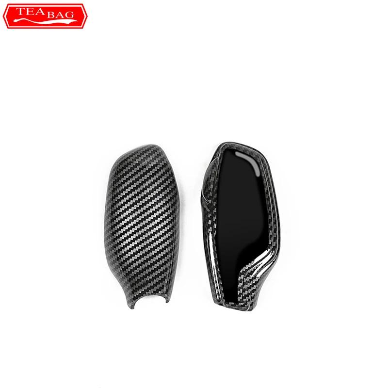 Car Styling automatic speed gear shift knob head Covers Stickers For BMW 5 7 series G30 G38 G11 G12 X3 G01 Car Modification