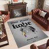 Kobe Customizable Name Carpet Suitable For Game Room Entryway Dormitory Study Room Antislip Carpet Office Home Decor Perfect Gift For Womenmen