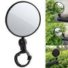 360 Rotation Bicycle Mirror Wide Angle Handlebar Convex Mirror  Bicycle Motorcycle