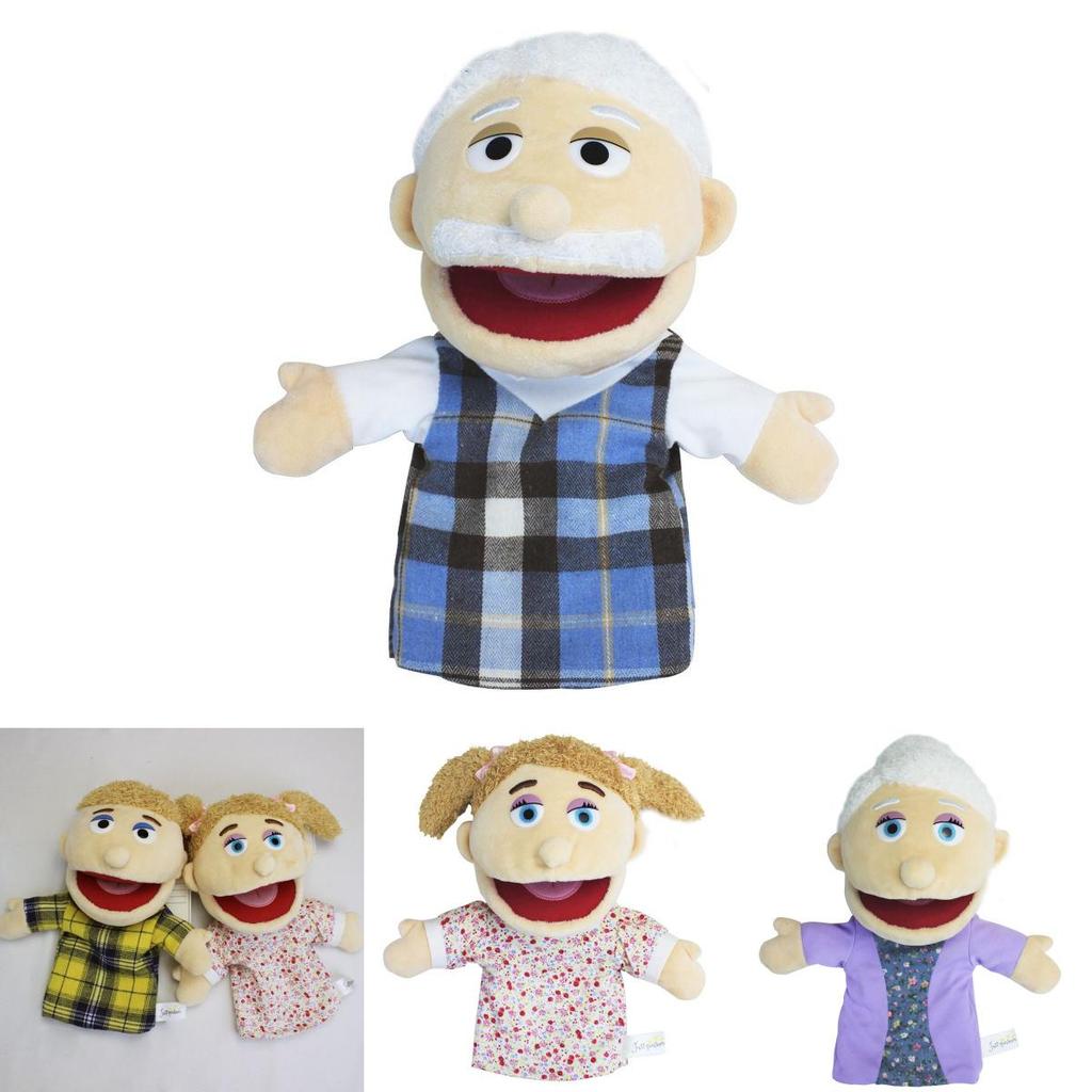 Soft And Durable Open Mouth Plush Doll Hand Puppet For Fun And Learning