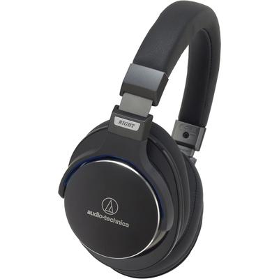 Audio Technica Audio Technica герметичные портативные наушники совместимые с источником звука Hi Res черные Ath Msr7 Bk черные