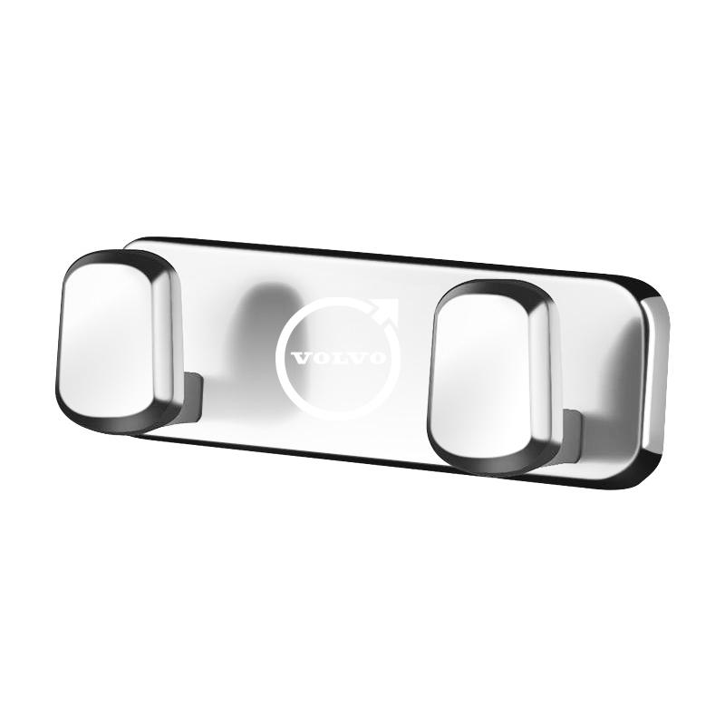 New Volvo Car Hooks Phone Holder Stable Hanging Double Hook For Volvo XC90 V90 V60 XC60 V40 EC40 EX40 S80 S60 S90 C40 XC40 V70 X