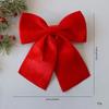 Christmas Bow Decorations, Christmas Scene Decorations, Fabric Christmas Tree Decorations With Bows
