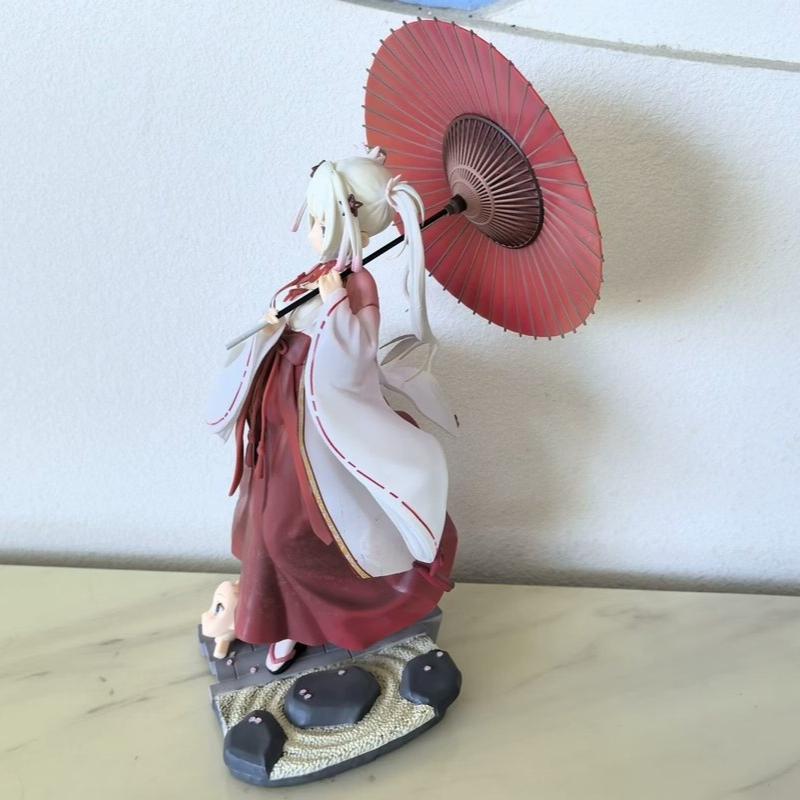 Kanruwan Flower Crowning Wu Fang Ni Witch Girl Cabbage Umbrella Stance Boxed Collectible Figure Toy Model Standalone Decoration