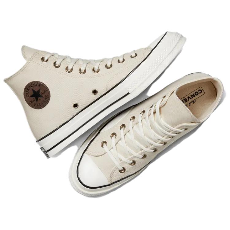 Converse 1970-е Удобные Универсальные Модные Высокие парусиновые кеды Унисекс Коричневые A11734C
