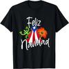 Рождественский свитер с флагом Пуэрто-Рико Feliz Navidad Boricua Футболка